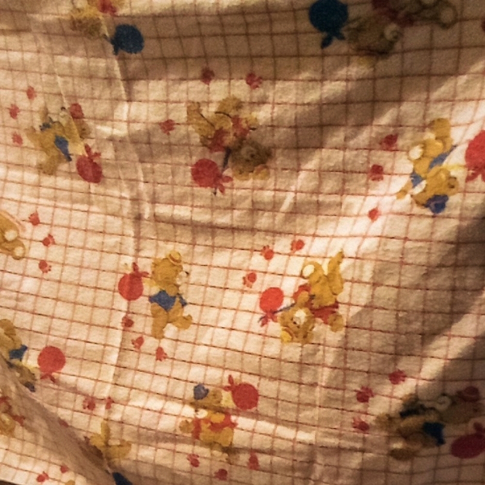 Vintage Disney Dundee baby blanket